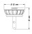 LIRA 'Mini' Basket Strainer Plug for 60 Sink Hole - 007445