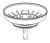 Franke / LIRA Basket Strainer Plug (Old Style) - 008445