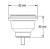 LIRA / Franke 'Mini' Basket Waste Kit for Ceramic Sinks + Ring Handle Plug (No Overflow) - 2011