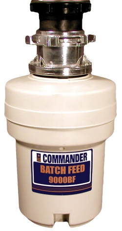 Commander Deluxe 9000BF Batch Feed Waste Disposer