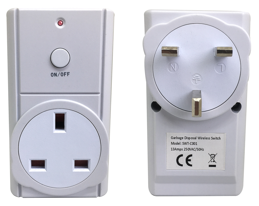 Wireless Control Switch for Waste Disposal Units