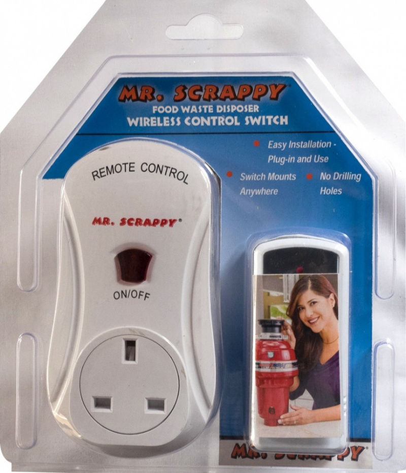 Mr Scrappy Wireless Control Switch for Waste Disposers